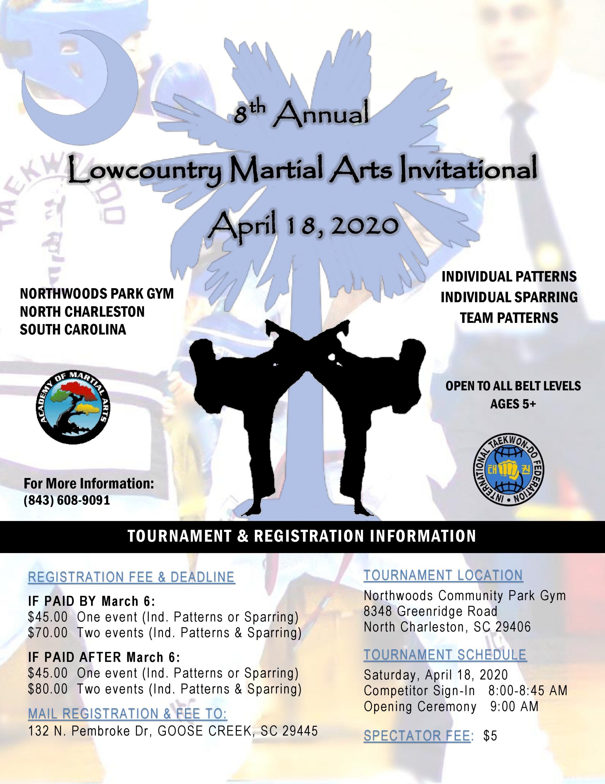 8th Low Country Martial Arts Invitational OTFA